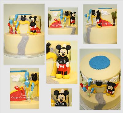 inspired by mickey mouse - Cake by edda