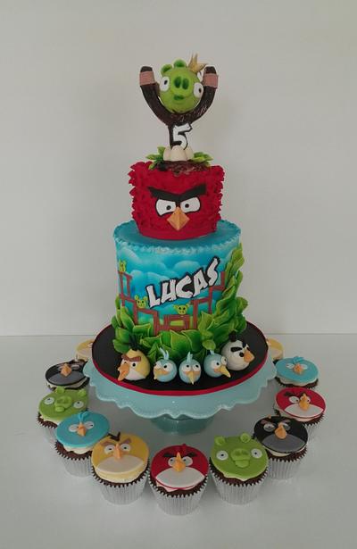 Angry birds... - Cake by Bistra Dean 