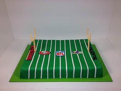 Superbowl Field - Cake by Prima Cakes and Cookies - Jennifer
