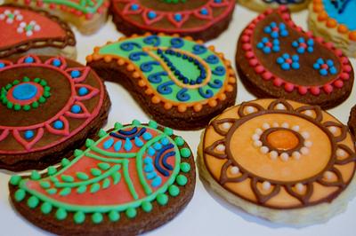 Hindu wedding themed cookies - Cake by Tiers Of Happiness
