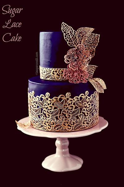 Lace Me Up! - Cake by I Sugar Coat It!