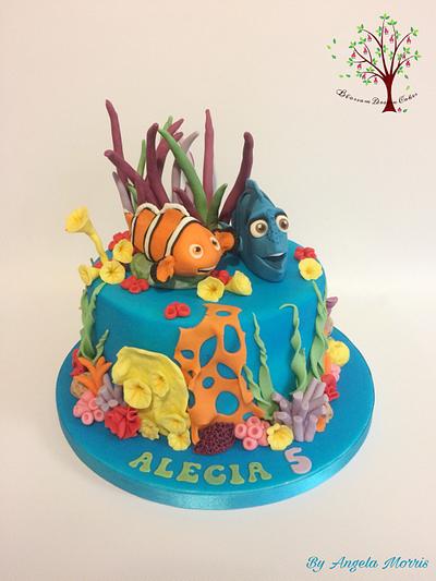 Finding Dory & Nemo - Cake by Blossom Dream Cakes - Angela Morris