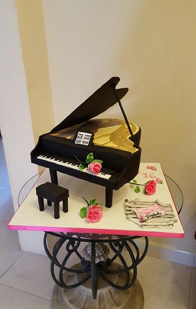 Piano Cake - Cake by Cake Towers