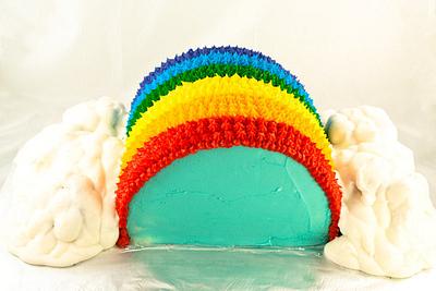 Rainbow Cake - Cake by Jenn