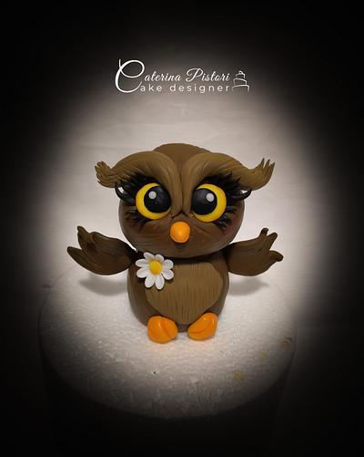 Cute owl - Cake by Caterina Pistori