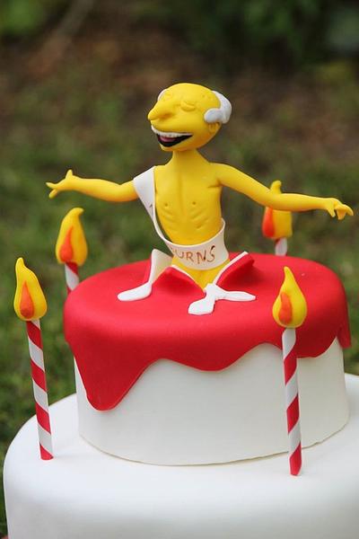 Happy birthday Mr Smithers!  - Cake by Tal Zohar