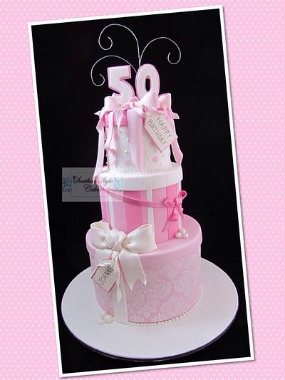 50th Birthday Cake - Cake by Southin Style Cakes