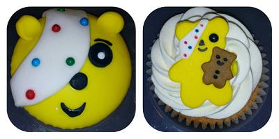 Pudsey Bear cupcakes - Cake by Jan