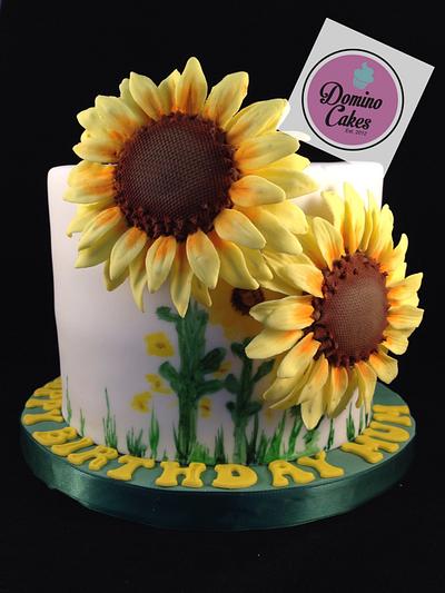 Sunny Sunflowers - Cake by Domino Cakes
