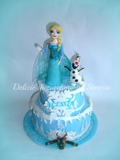 "Frozen" Cake - Cake by Delizie di zucchero by Simona