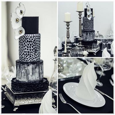 Black Elegance - Cake by Larissa Ubartas