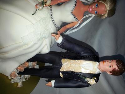 Wedding couple - Cake by Martina