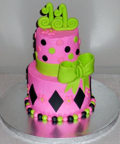 Jennifer  - Cake by Pamela Sampson Cakes