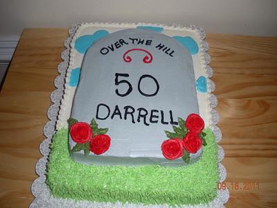 50th birthday - Cake by Kim