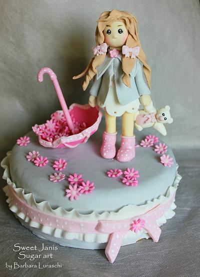 Spring showers - Cake by Sweet Janis