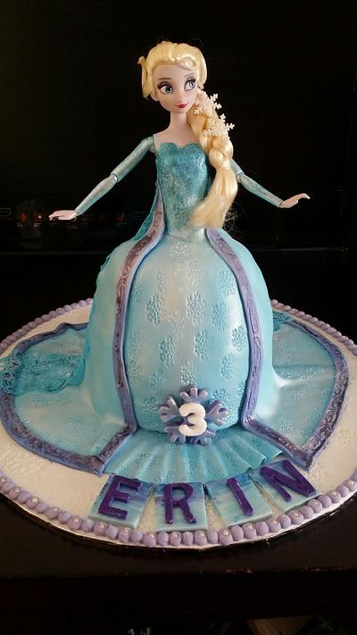 ELSA DOLL CAKE  - Cake by CAKE RAGA
