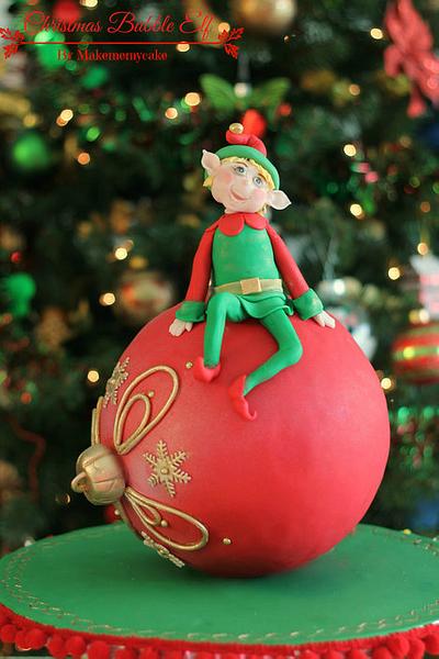 Chrismas Bubble Elf!!! - Cake by Eva Salazar 