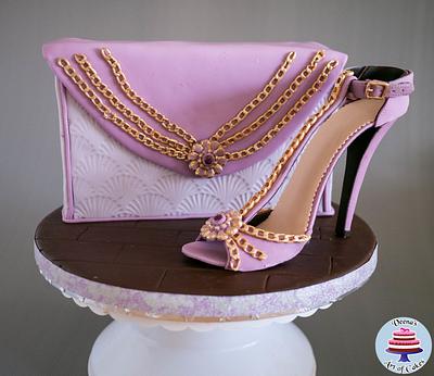 Classic Stiletto Heel and Hand Bag Tutorial - Cake by Veenas Art of Cakes 