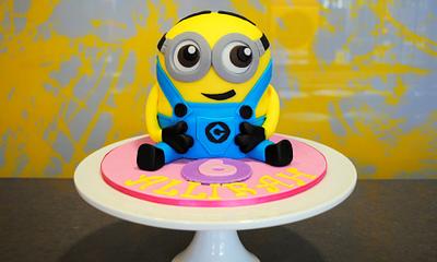 Dave the minion - Cake by Amelia's Cakes