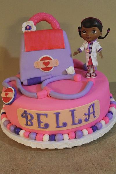 Doc McStuffins Cake! - Cake by Betsy's Home Baking