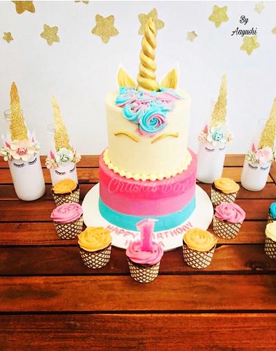Unicorn cake - Cake by Chaska Box