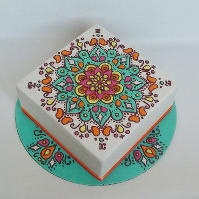 Mandala cake  - Cake by Daria