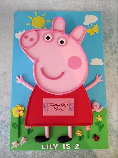 Peppa Pig Cake - Cake by Southin Style Cakes