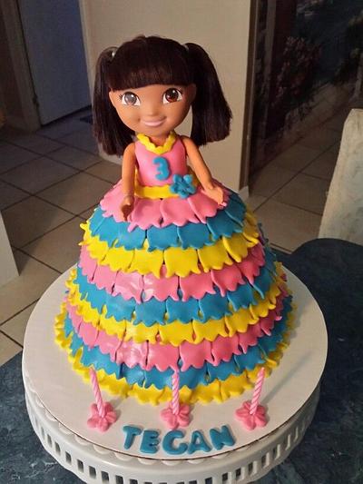 Dora Cake - Cake by Maria Felix Cakes