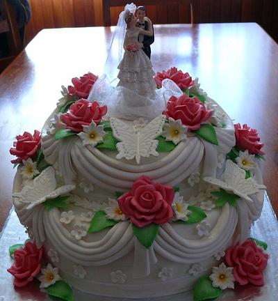 wedding cake - Cake by Anna Wroe