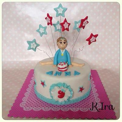 Little gymnast - Cake by KIra