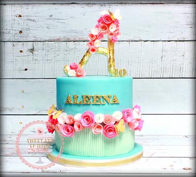 Princess Aleena's Big 10 - Cake by Sunitha Jossey