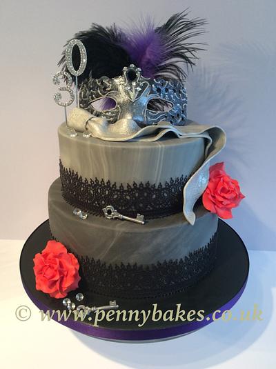 Shades of grey!!  - Cake by Popsue