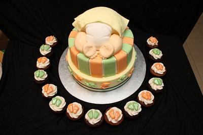 Baby Bum Cake - Cake by Courtney Noble