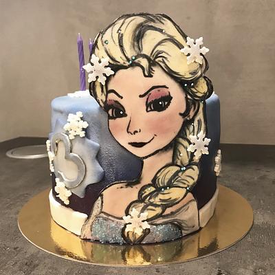 Elsa Frozen - Cake by Teewsweet
