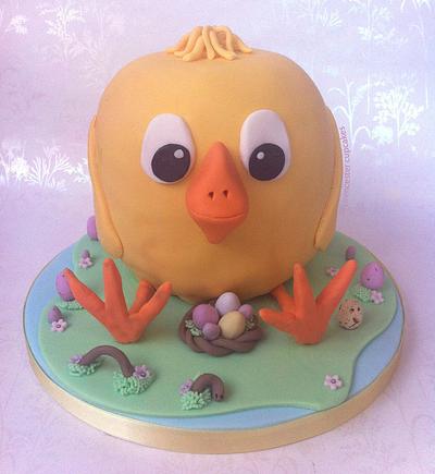 Easter Cake - Eggbert - Cake by Happy_Food