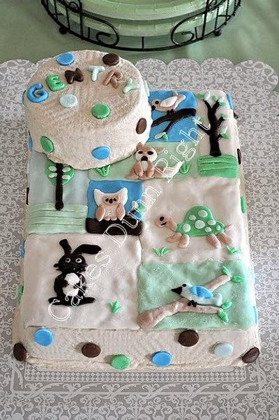 Baby Quilt - Cake by Wendy