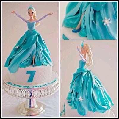 Elsa cake - Cake by BeccaliciousCakes