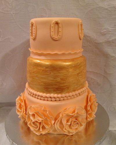 The Golden cake - Cake by Maggie Rosario