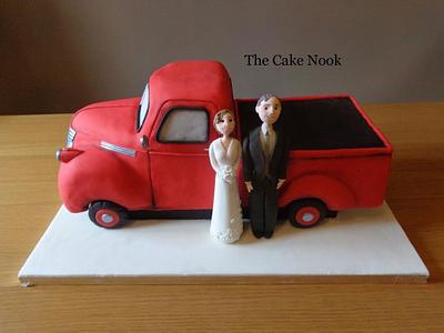 Pickup Truck Wedding Cake. - Cake by Zoe White
