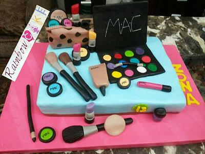 Makeup cake - Cake by Rainbowcake