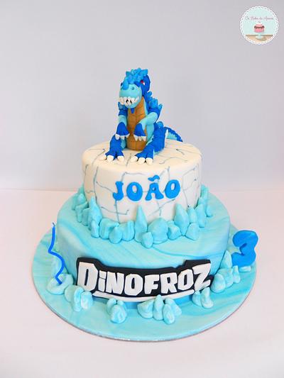 Dinofroz Cake - Cake by Ana Crachat Cake Designer 