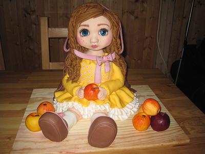Doll - Cake by Eliska