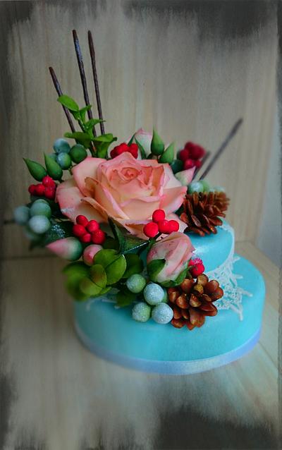 Winter in colors - Cake by Emanuela