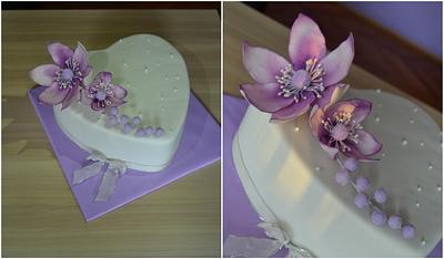 Lovely heart - Cake by Zaklina