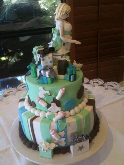 baby shower  - Cake by The cake shop at highland reserve