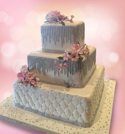 Square Tiers  - Cake by MsTreatz
