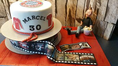 Personal Film Role Cake - Cake by Knuffy121