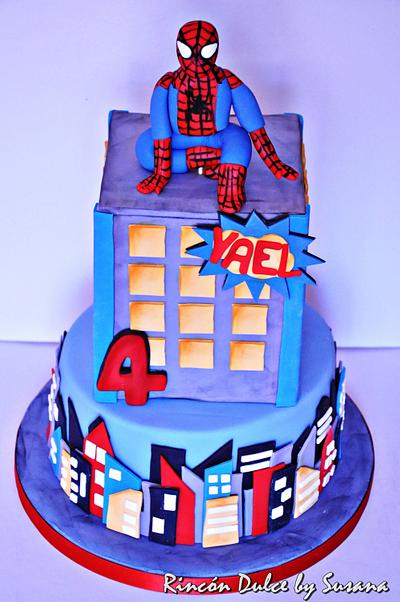 Spiderman Cake - Cake by rincondulcebysusana