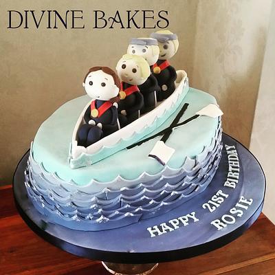 Rowing Regatta 21st Cake - Cake by Divine Bakes