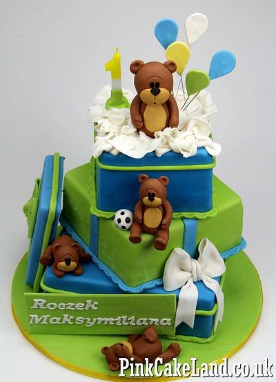 Teddies Birthday Cake - Cake by Beatrice Maria